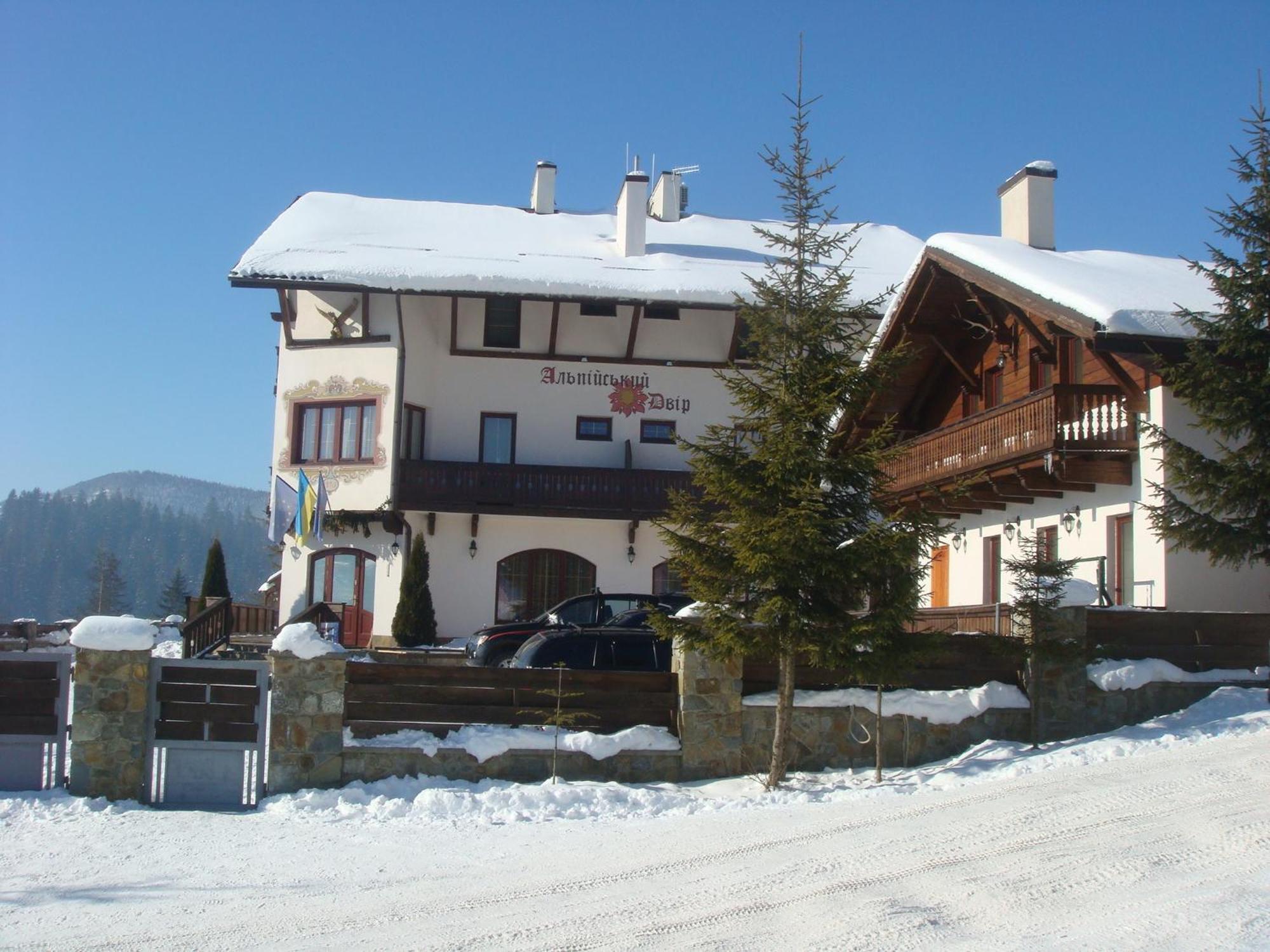 Alpenhof Pansion Hotel Slavske Eksteriør billede